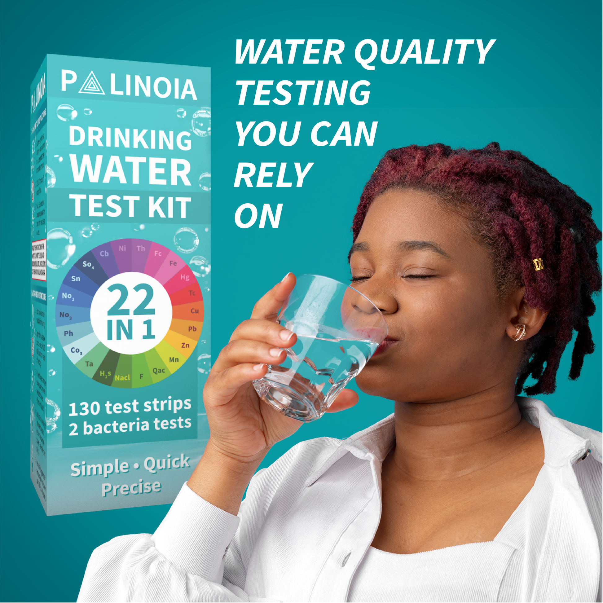Water Quality Testing Strips | Palinoia Diagnostics