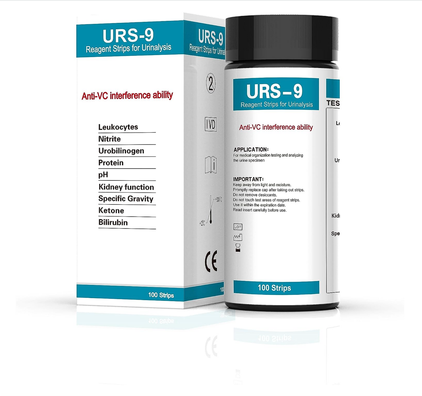 URS -9 Urine Test Strips Kit | Palinoia Diagnostics