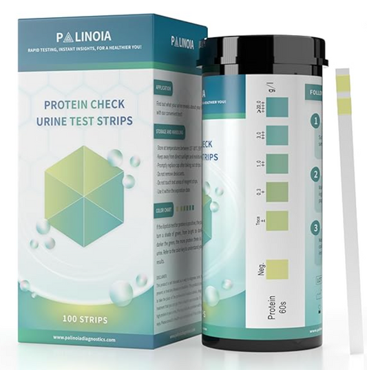 Protein Check Urine Test Strips | Palinoia Diagnostics