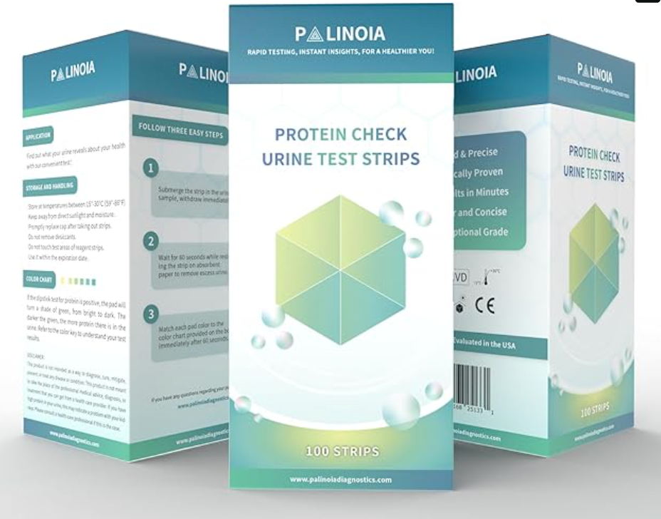 Protein Check Urine Test Strips | Palinoia Diagnostics