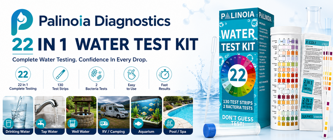 Is Your Tap Water Safe? How to Test It at Home with a 22-in-1 Water Test Kit
